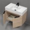 Floating Vanity, Modern, 32